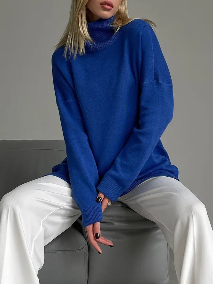 Loose Turtle Neck Pullover